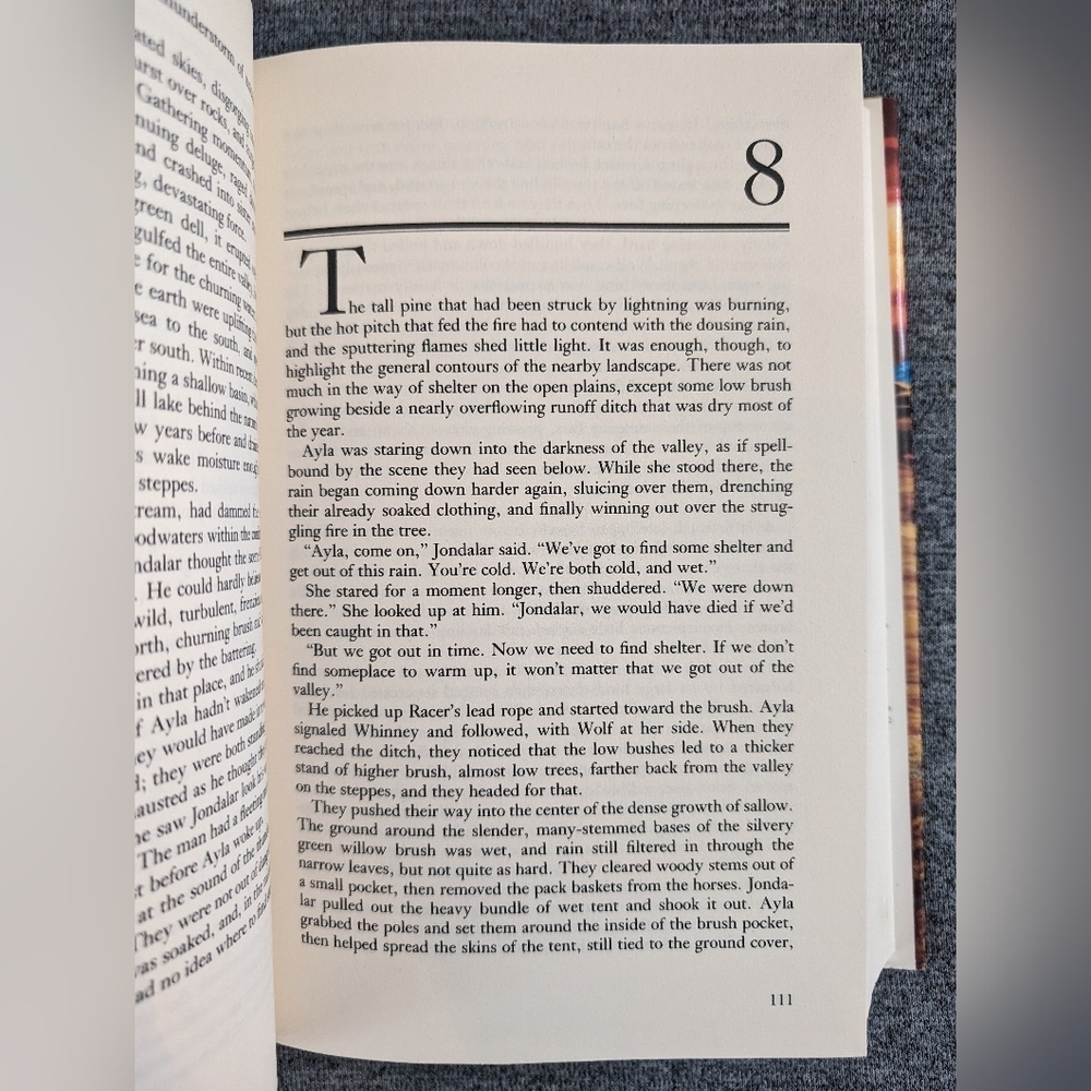 Jean M. Auel, "The Plains of Passage" 1990, Hardcover 1st Ed., Earth's C… - Picture 6 of 9